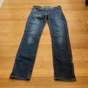 Adriano Goldschmied Skinny Jeans, Medium Wash, 25 Regular